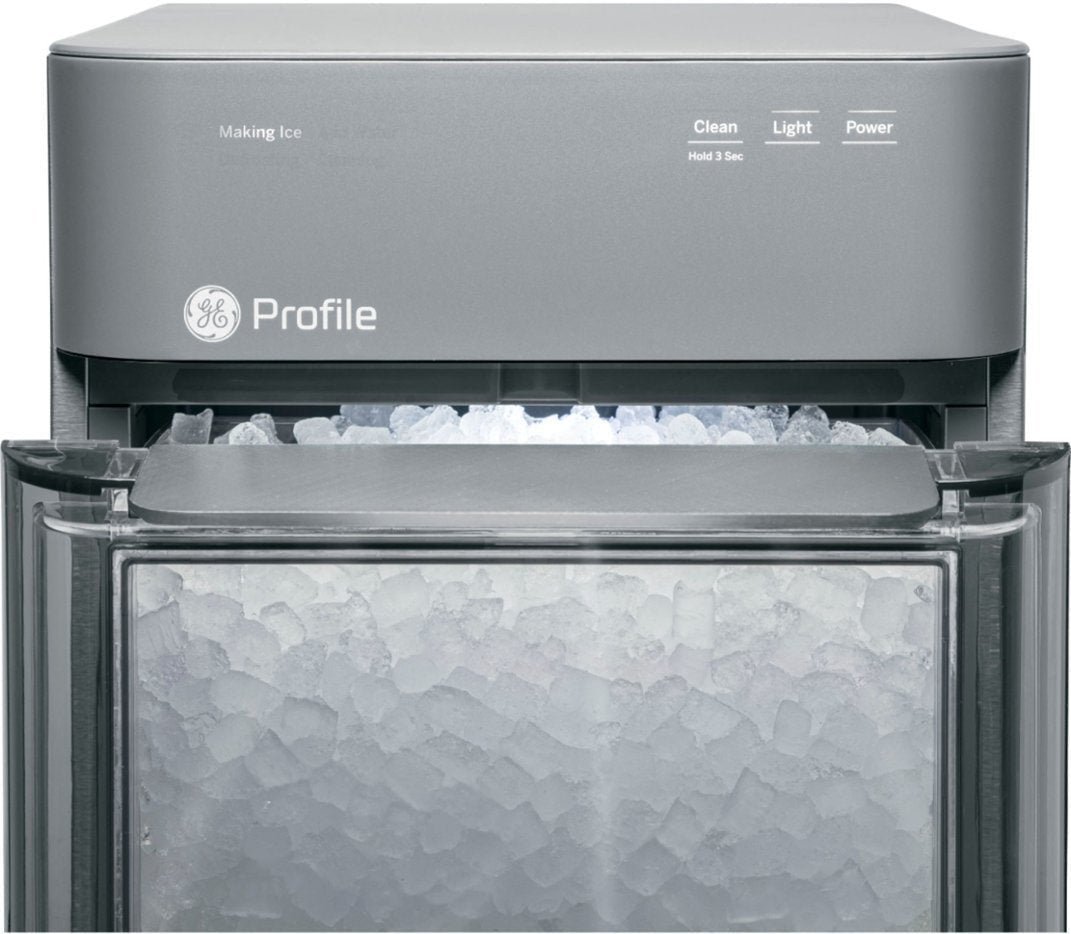 GE Profile – Opal 2.0 24 lb. Portable Ice maker with Nugget Ice Production and Built-in WiFi – Stainless Steel - Image 2