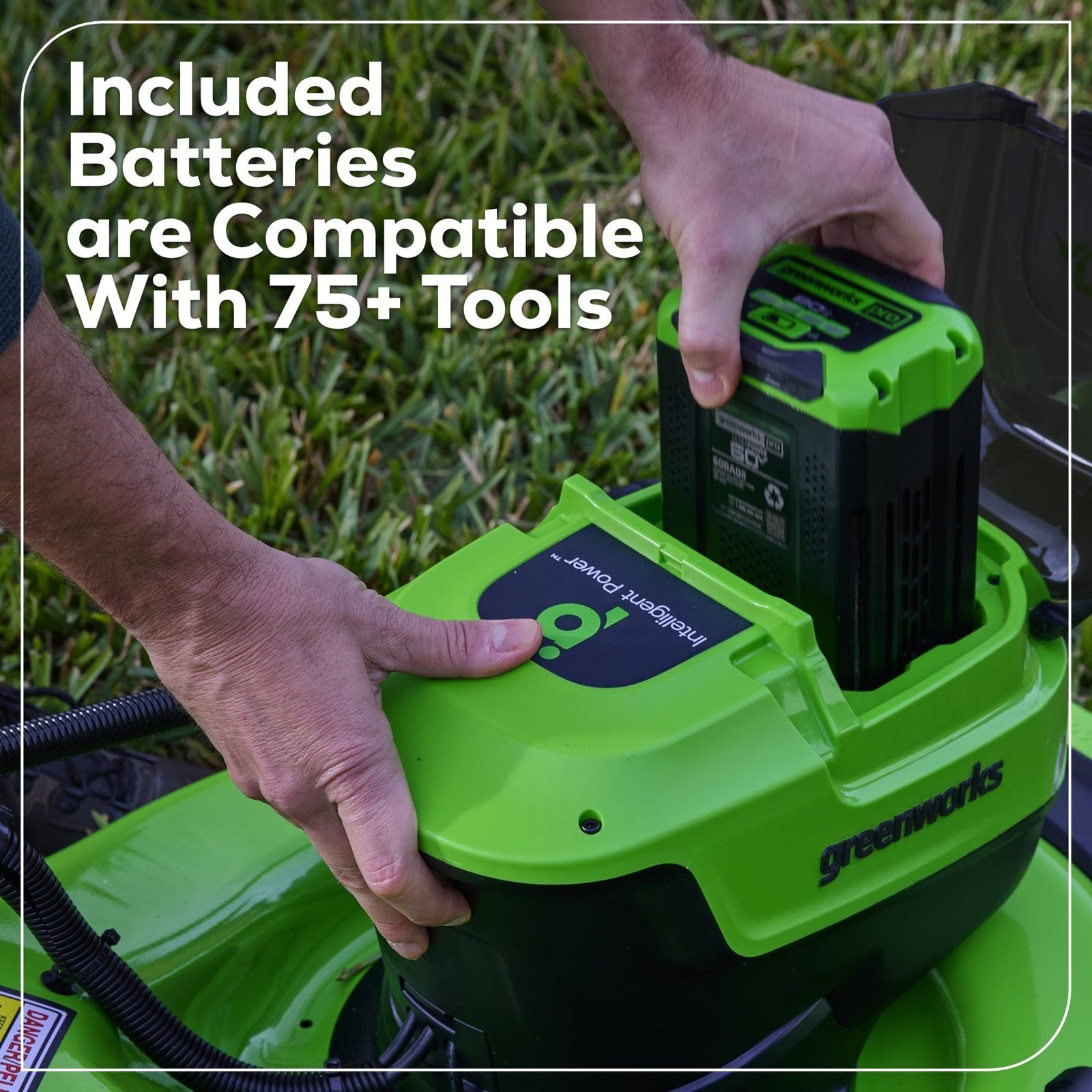 Greenworks 60V 21″ Self Propelled Lawn Mower with (1) 8.0 Ah Battery & Rapid Charger 2546402 - Image 14