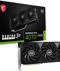 MSI GeForce RTX 4070 Ti SUPER VENTUS 3X 16GB GDDR6X Graphics Card