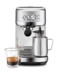 Breville The Bambino Plus Espresso Machine, Stainless Steel-BES500