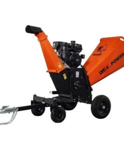 Detail K2 Opc566E 6 in – 14HP Kinetic Wood Chipper with Electric Start and Auto Blade Feed KOHLER CH440 Command PRO Commercial Gas Engine