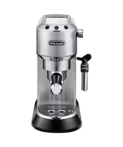 De’Longhi – DEDICA Espresso Machine with 15 bars of pressure and Milk Frother – Metal