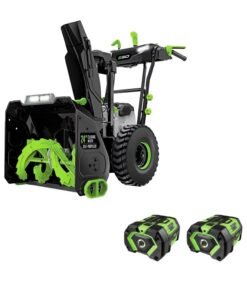 EGO Power+ SNT2405 24 in. Two stage 56 V Battery Snow Blower Kit (Battery & Charger) W/ TWO 7.5 AH BATTERIES
