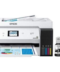 Epson EcoTank ET-15000 Wireless Color All-in-One Supertank Printer with Scanner, Copier, Fax, Ethernet, Bundle with Jawfoal Printer Cable