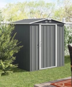 EZEE Shed 6 ft. W x 5 ft. D Metal Storage Shed