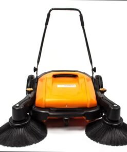 Generic Industrial Floor Sweeper with Triple Brooms 38 inch Outdoor and Indoor Sweeper