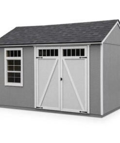 Heartland 12-ft x 8-ft Coronado Gable Engineered Storage Shed (Floor Included)
