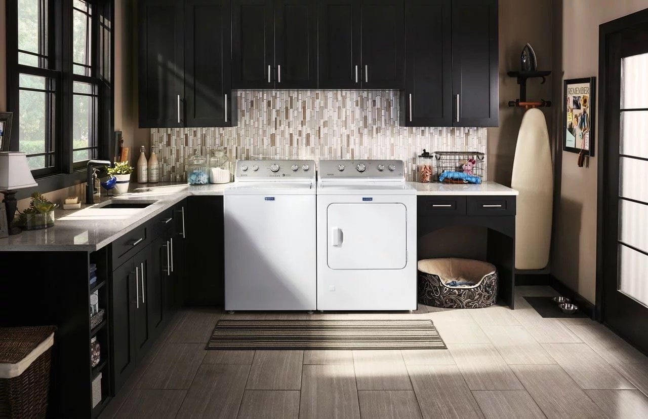 Maytag 3.8 Cu. Ft. High Efficiency Top Load Washer with PowerWash Agitator – White - Image 9