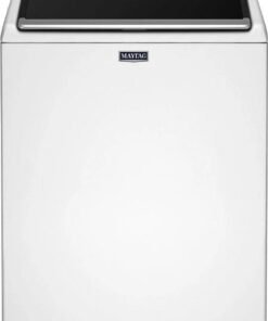 Maytag – 4.7 Cu. Ft. Top Load Washer with Dual-Action PowerWash Agitator – White
