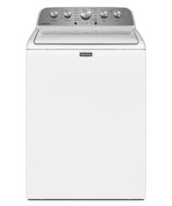 Maytag – 5.2 Cu. Ft. High Efficiency Top Load Washer with Extra Power Button – White