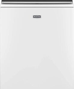 Maytag – 5.3 Cu. Ft. High Efficiency Smart Top Load Washer with Extra Power Button – White