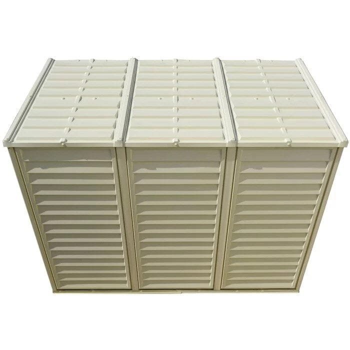 SideMate 4 ft. W x 8 ft. D Plastic Lean-To Storage Shed Installation Included - Image 5