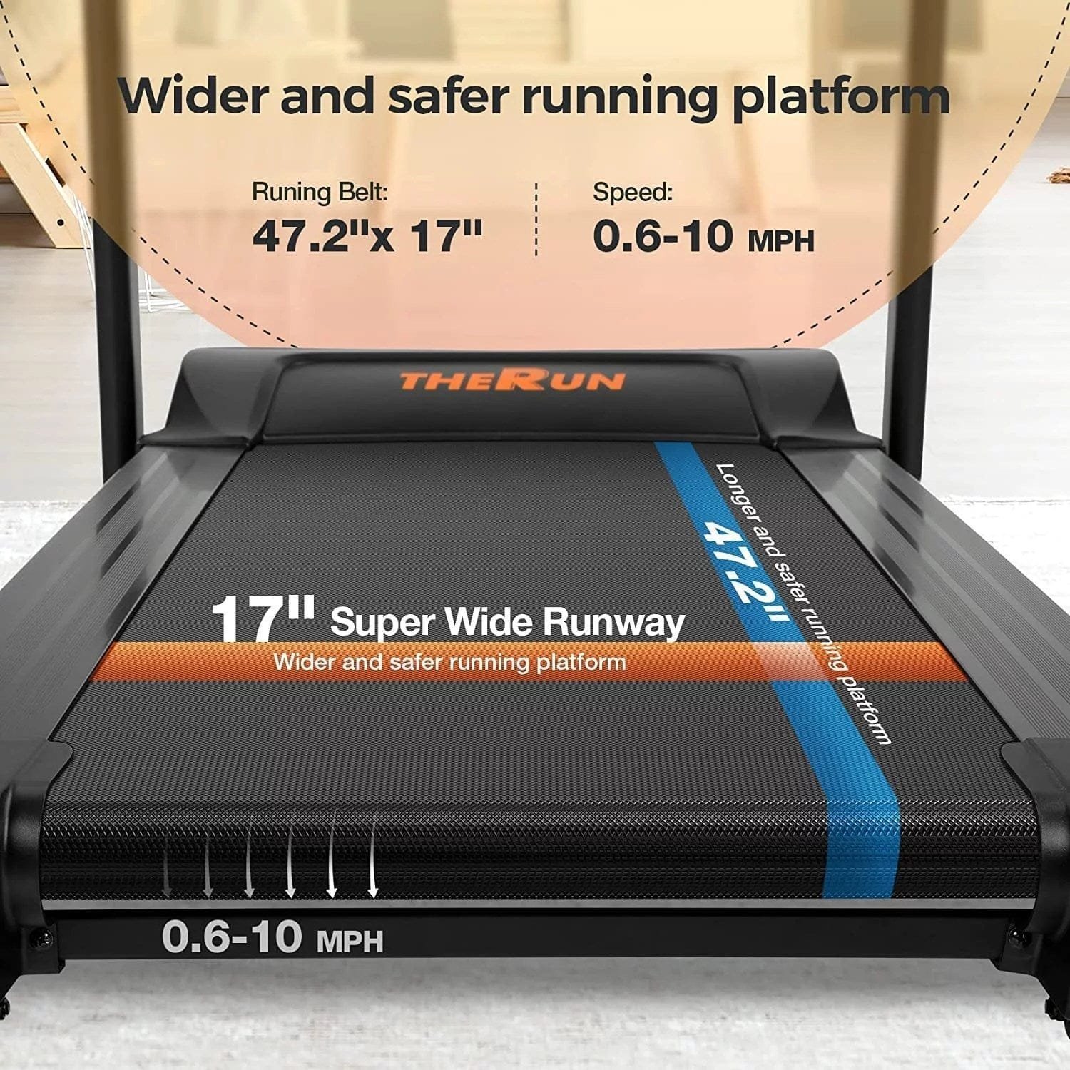 THERUN Incline Treadmill - Image 3