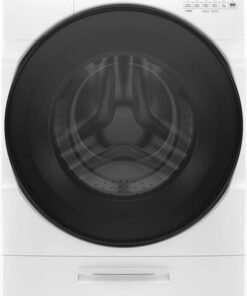 Whirlpool – 4.5 Cu. Ft. High Efficiency Stackable Front Load Washer with Steam and Load & Go XL Dispenser – White