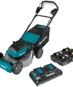 21 in. 18-Volt X2 (36-Volt) LXT Lithium-Ion Cordless Walk Behind Self Propelled Lawn Mower Kit with 4 Batteries (5.0 Ah)