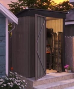 5 ft. W x 3 ft. D Metal Storage Shed