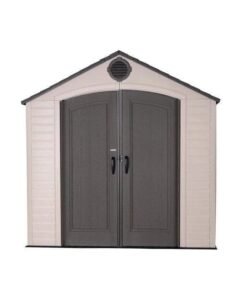 8 ft. W x 10 ft. D Plastic Storage Shed