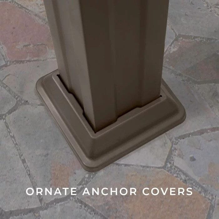 Backyard Discovery 12 ft. x 10 ft. Steel Traditional Pergola - Image 11