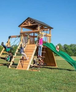 Backyard Discovery Endeavor Cedar Swing Set