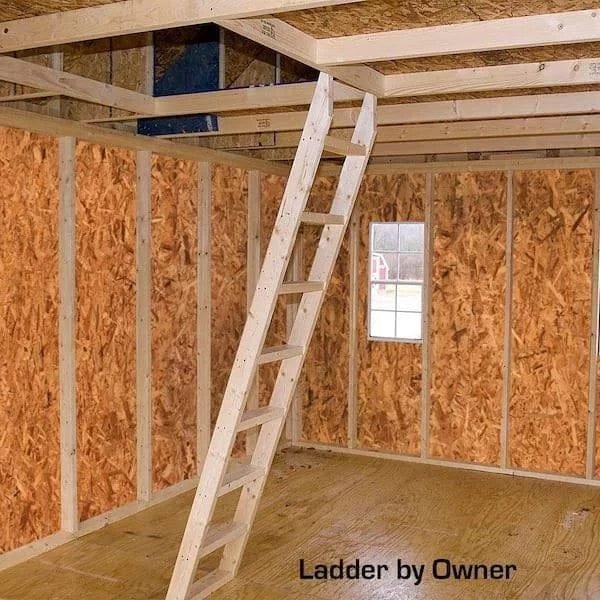 Best barns 12-ft x 20-ft Arlington with Floor Gable Engineered Storage Shed Installation Included - Image 3