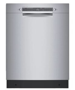 Bosch 300 Series 24″ Stainless Steel Built in Dishwasher-SGE53B55UC