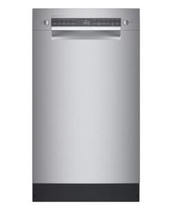 Bosch – 300 Series 18″ ADA Front Control Built-In Dishwasher with 3rd Rack