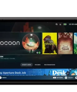 Valve Steam Deck OLED 1TB SSD Gaming Handheld 7.4-inch Touchscreen 1280×800 Resolution, Ergonomic Design 128GB MicroSD Card