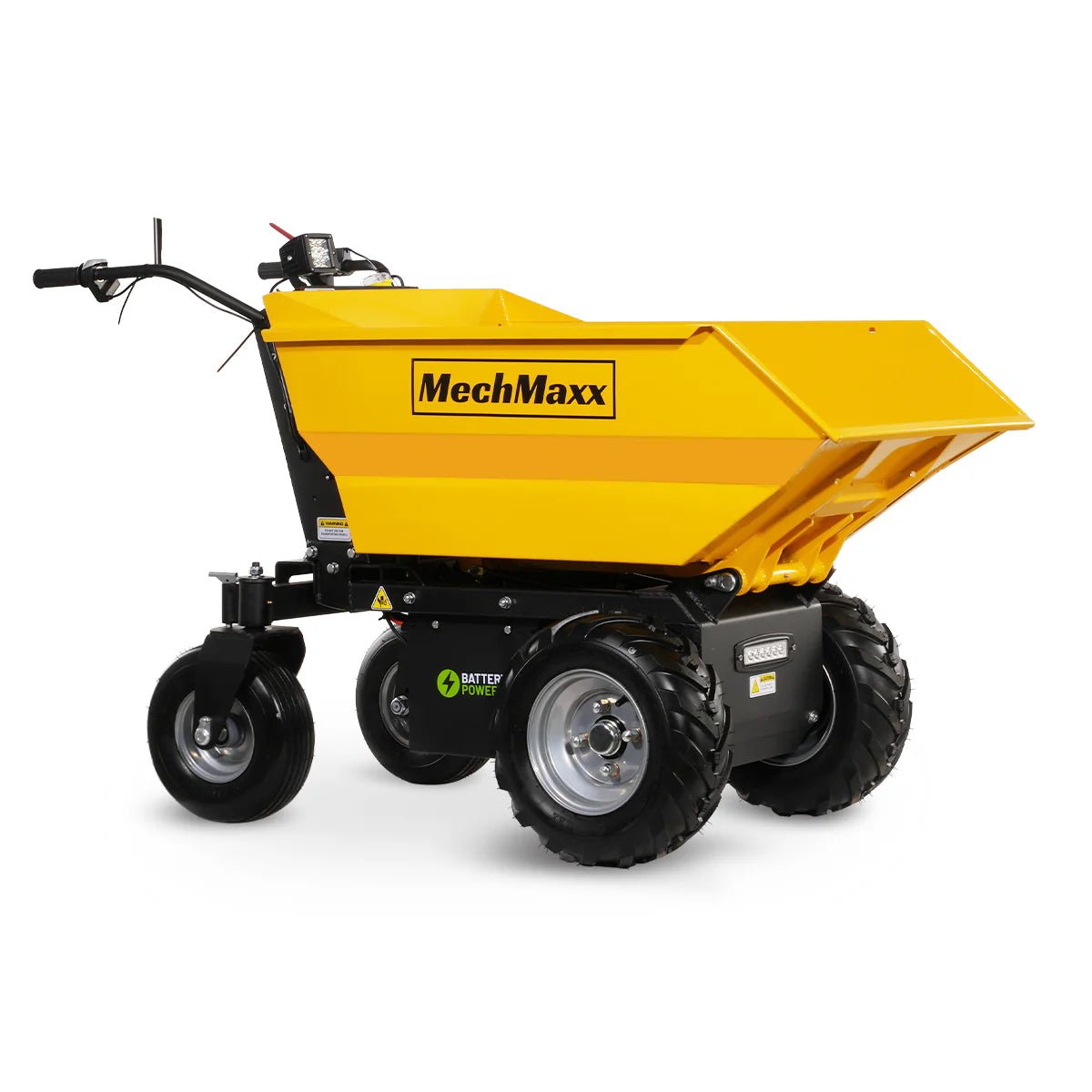 MechMaxx 1100 lb Electric Mini Dumper, 48V 1000W Brushless Motor – Model E50 - Image 6