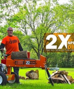 20 Ton Brave Two Way Log Splitter (PCLS2013GC)