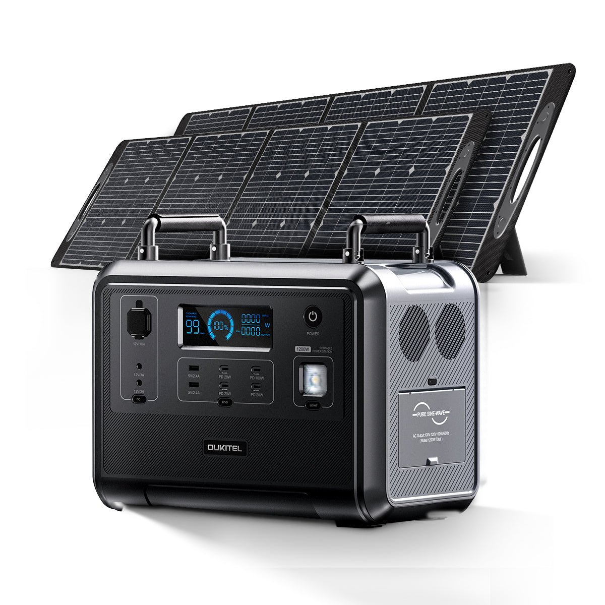 OUKITEL P1201 Solar Generator - Image 2