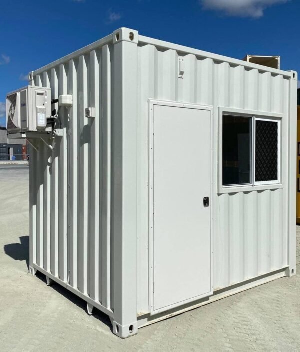 10’ office container with AC - Image 2