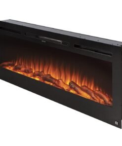 The Sideline 50 Inch Recessed Smart Electric Fireplace 80004