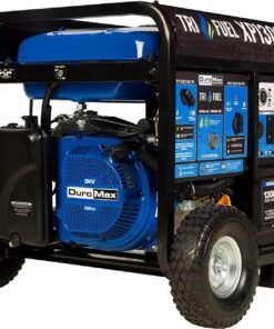 DuroMax 13000 Watt, Tri Fuel Portable Generator, w/ CO Alert